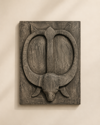 Naga Inspired Carved Wood Wall Panel - Set of 6 / Naga Door Panels