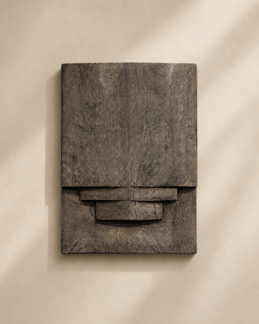 Naga Inspired Carved Wood Wall Panel - Set of 6 / Naga Door Panels