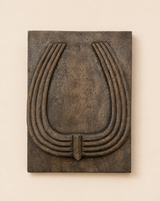 Naga Inspired Hand-Carved Wood Wall Panel Set (Set of 6) / Naga Door Panels
