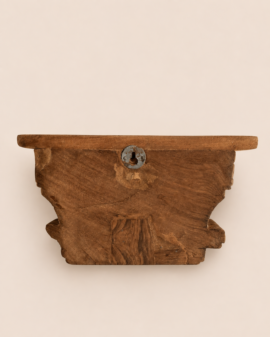 heritage carved wooden display shelf