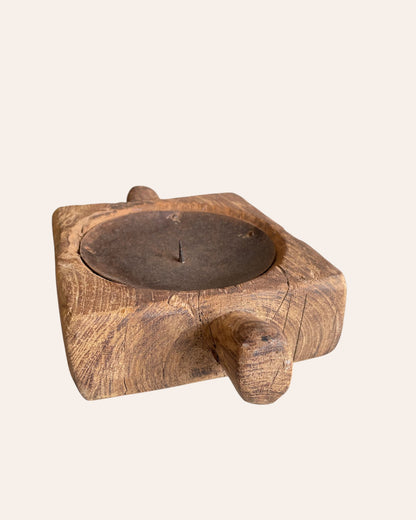 Wooden Candle Holder / Planter