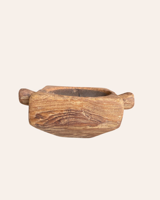 Wooden Candle Holder / Planter
