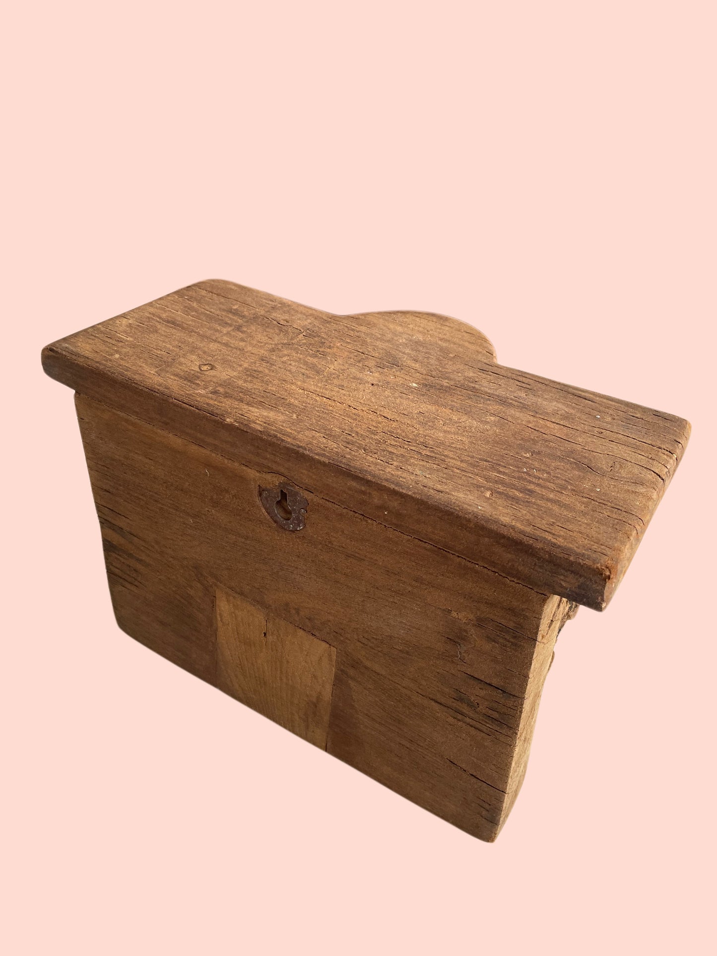 antique style carved wooden wall shelf