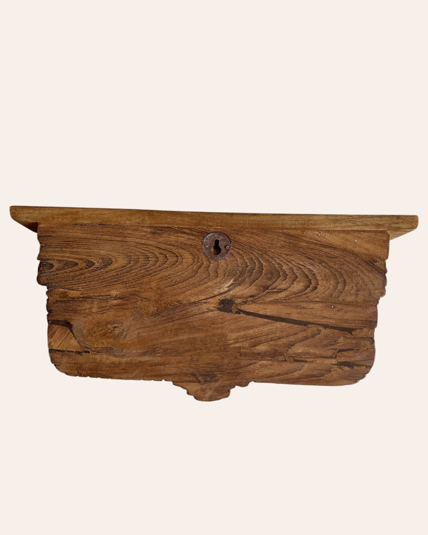 vintage leaf wall shelf / wall bracket