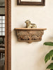 Vintage Leaf Wall Shelf / Wall Bracket