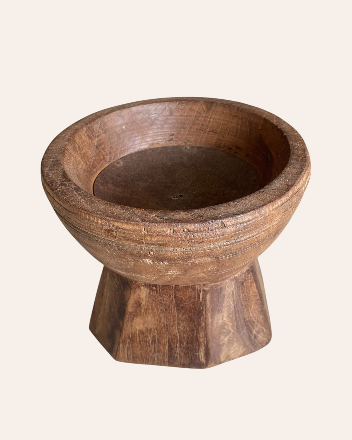vintage candle holder, planter & statue holder