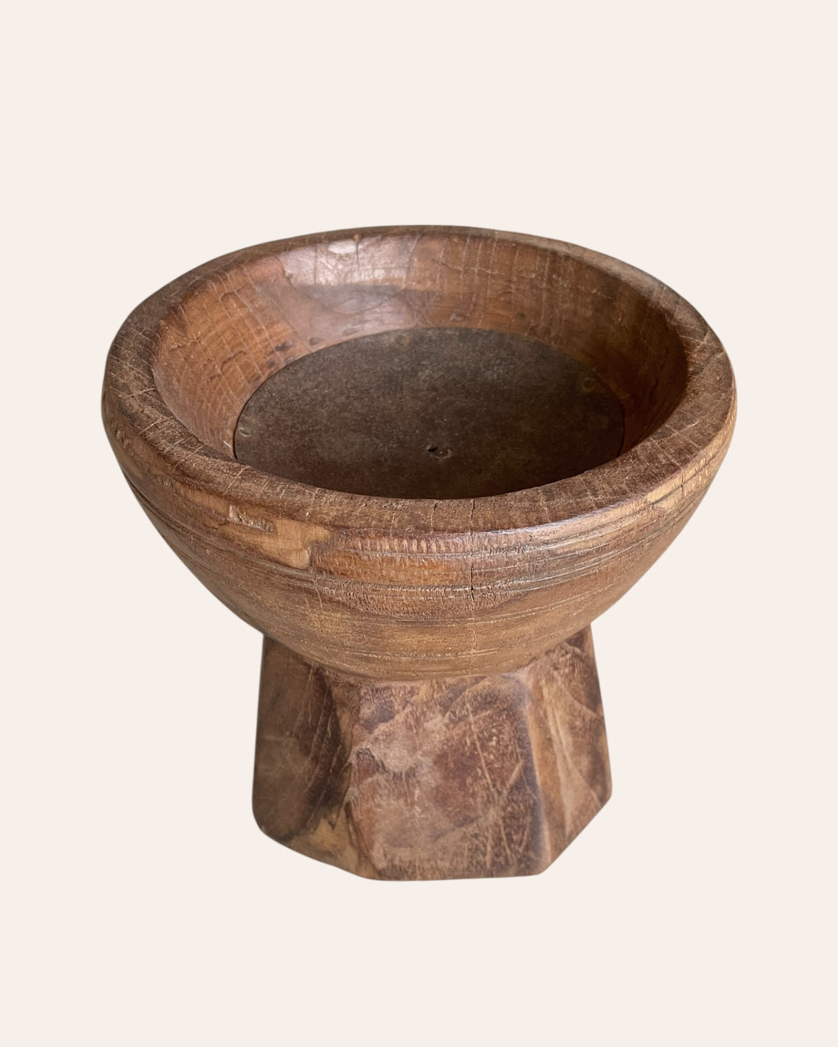 vintage candle holder, planter & statue holder