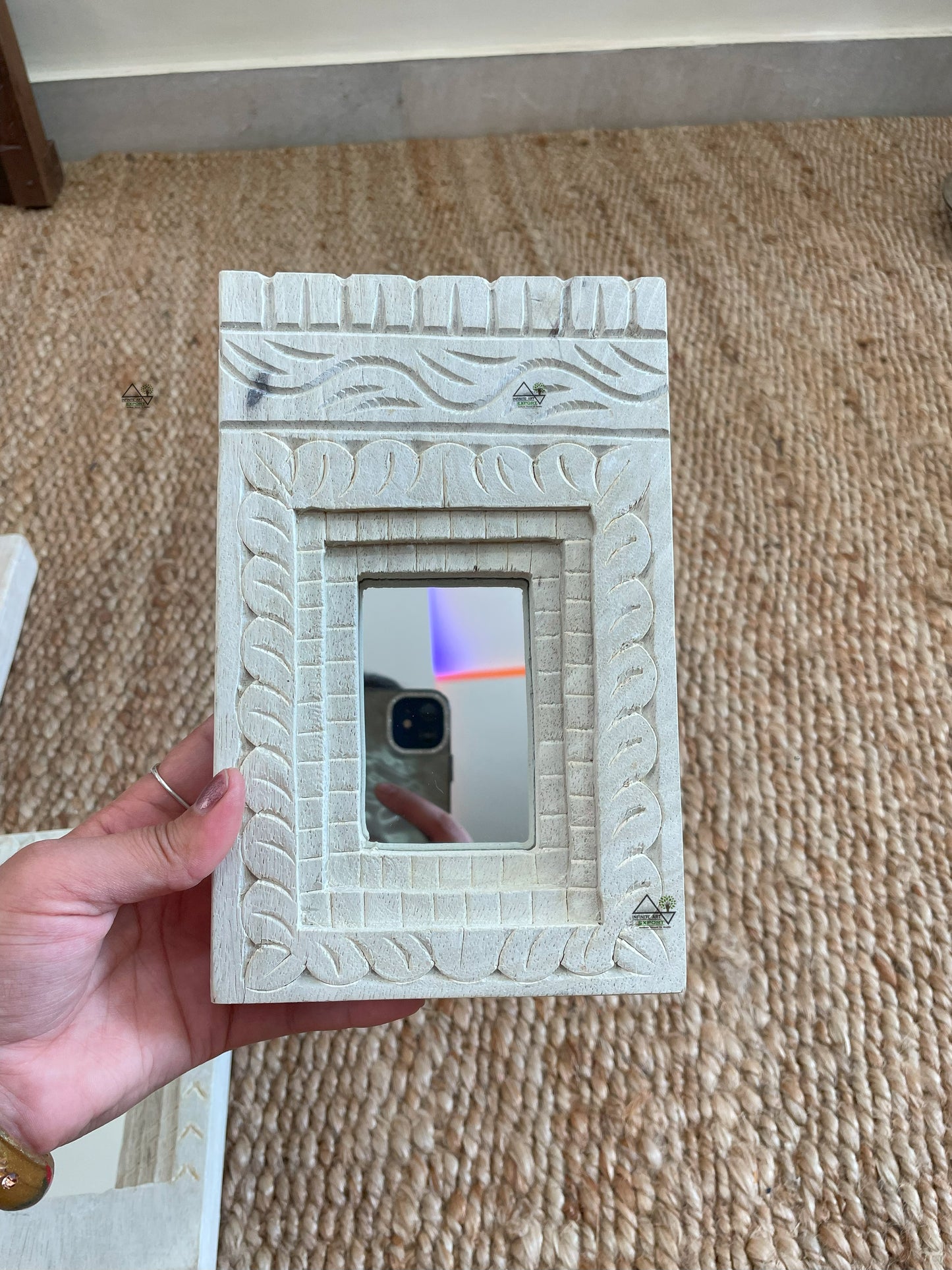 arch temple mirror frames (set of 9)