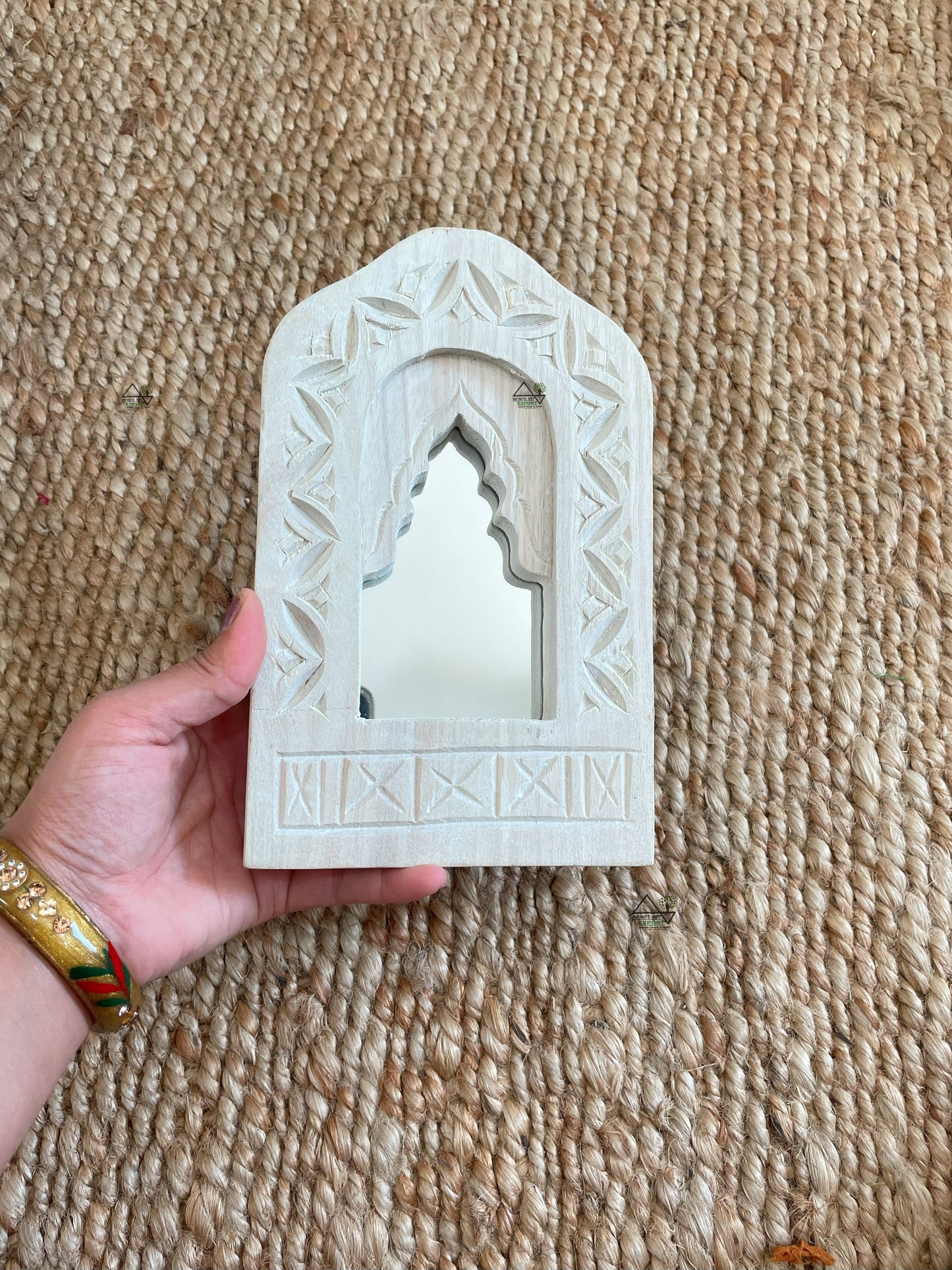 arch temple mirror frames (set of 9)