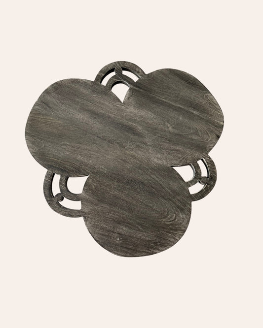 Designer Wooden Foldable Coffee Table – Charcoal Finish