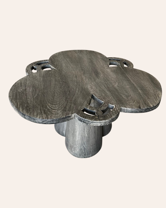 Designer Wooden Foldable Coffee Table – Charcoal Finish
