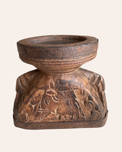 Wooden Seeder Candle / Plant Holder