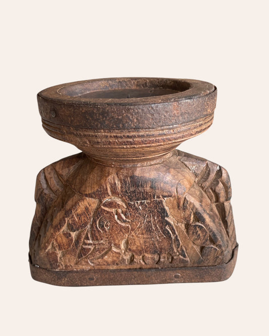 Wooden Seeder Candle / Plant Holder