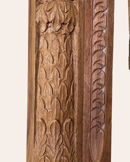 Vintage Hand-Carved Triple Arch Window / Triple Arch / Jharokha Window
