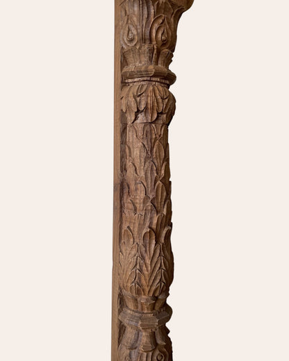 Vintage Hand-Carved Triple Arch Window / Triple Arch / Jharokha Window
