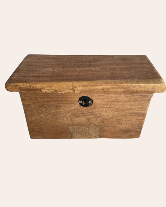 Vintage Hand-Carved Wooden Shelf / Bracket