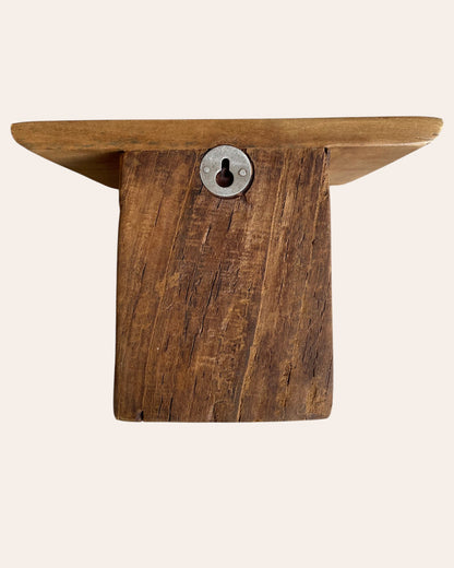 Old Scrollwork Wooden Wall Bracket