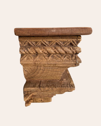 Vintage Wooden Wall Shelf / Bracket